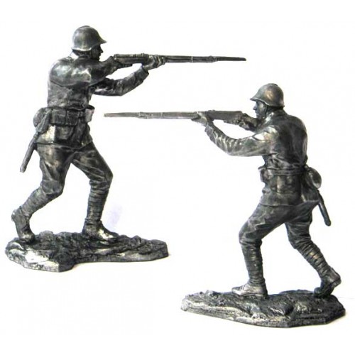 Рядовой стрелковых войск, 1941-43 гг.