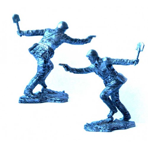 Сержант стрелковых войск, 1941-43 гг.