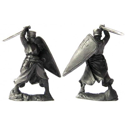 Рыцарь-тамплиер, 12-13 вв.