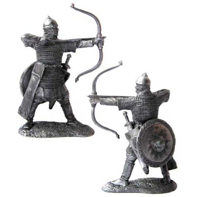 Русский лучник, 13 век.