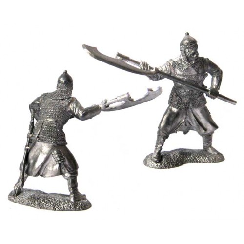 Московский стрелец с бердышом, 16-17 вв.