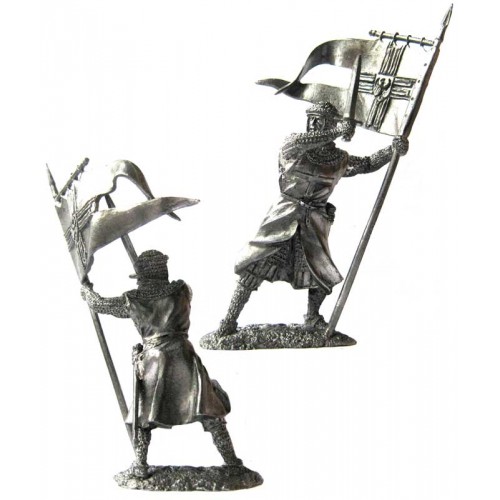 Знаменосец Тевтонского Ордена 13 век.