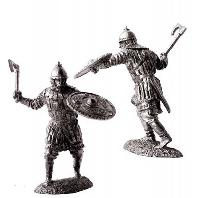 Новгородский ополченец, 13 век.