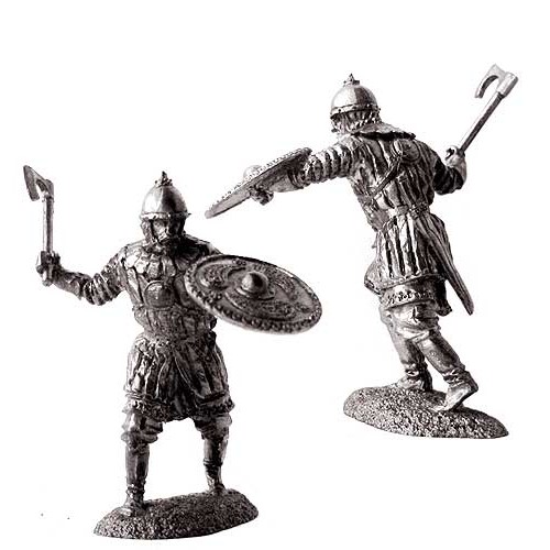 Новгородский ополченец, 13 век.