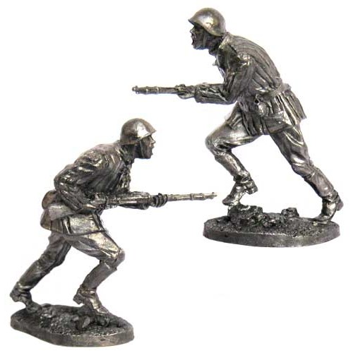 Красноармеец РККА, 1943-1945 гг.