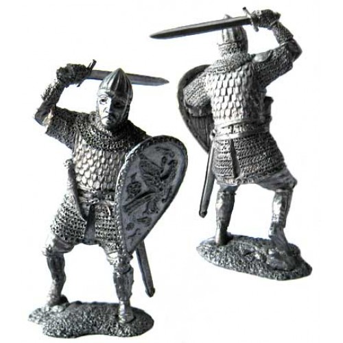 Знатный воин Владимиро-Суздальского княжества, 13 век.