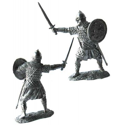 Знатный воин Владимиро-Суздальского княжества, 13 век.