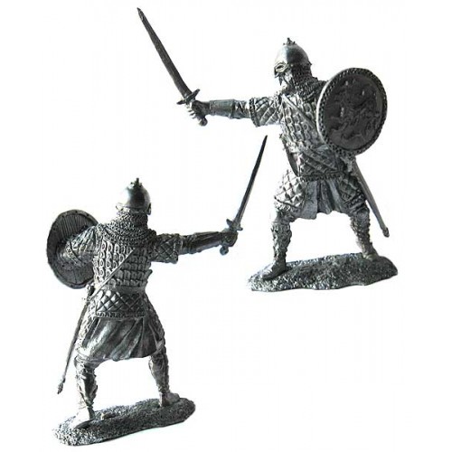 Знатный воин Владимиро-Суздальского княжества, 13 век.