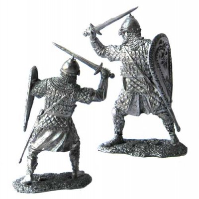 Новгородский знатный воин, 13 век.