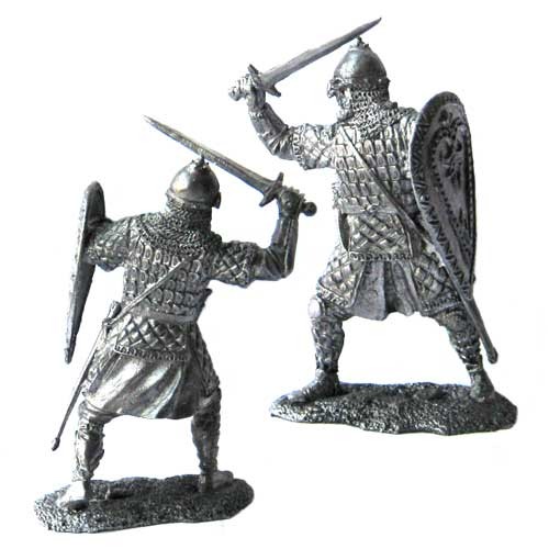 Новгородский знатный воин, 13 век.