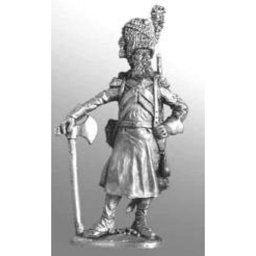 Сапер линейной пехоты, Франция 1812