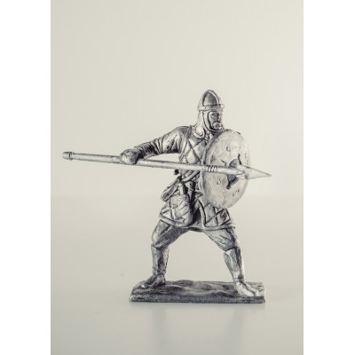 Ополченец легковооруженный с копьем