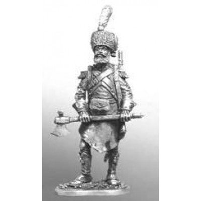 Сапер легкой пехоты, Франция 1809-13