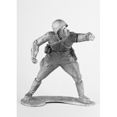 Рядовой из расчета миномета РККА, наводчик