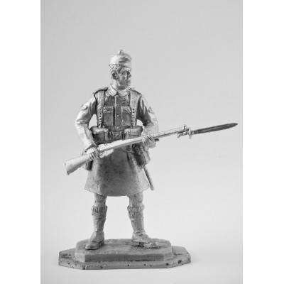 Рядовой шотландской пехоты, 1914