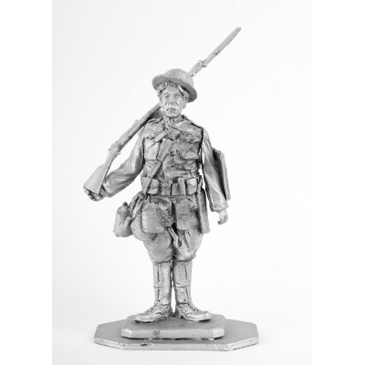 Рядовой американской армии , 1917