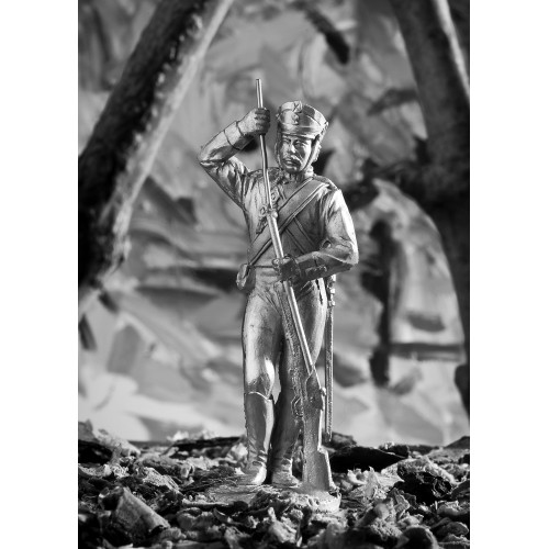 Унтер офицер 21 егерского полка, 1812 г.