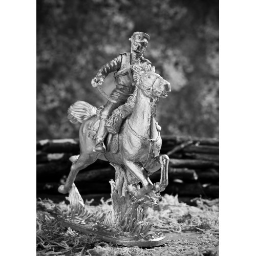 Казак с шашкой.