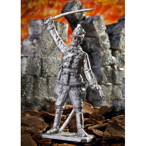 Обер-лейтенант австро-венгерского гусарского полка, 1914 г.