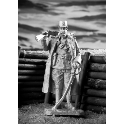 Сербский офицер, 1914 год.