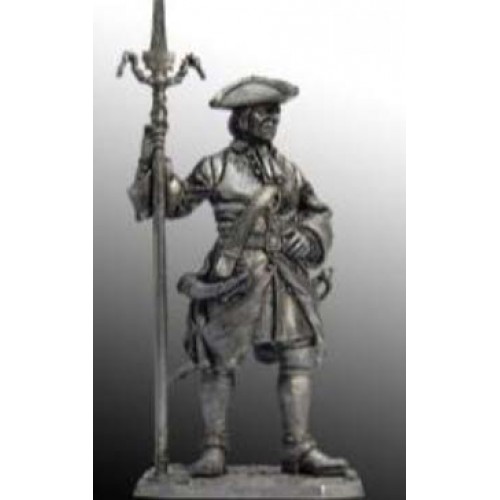 Канонир Артиллерийского плк. с пальником, 1704-25гг. Россия