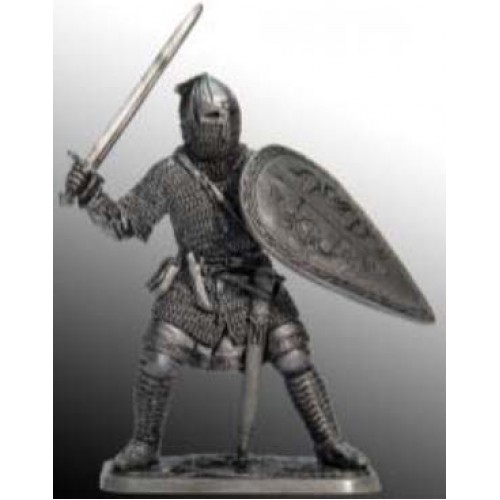 Русский воин-дружинник, 13 век