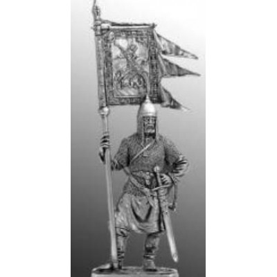 Русский ратник со стягом Св. Георгия, 11-13 вв.