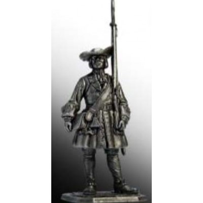 Фузилер солдатского пехотного полка, 1706-06