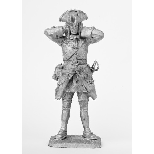 Канонир полковой артиллерии. 1709 г. №2