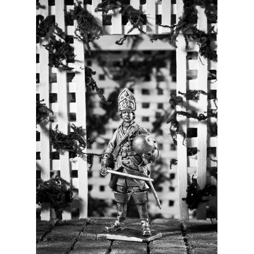 Конный гренадер 1709 год (с арбузом).