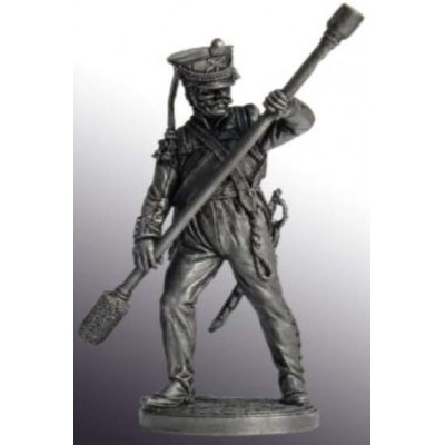 Бомбардир (1номер) армейской пешей артиллерии. Россия, 1809-14 гг.