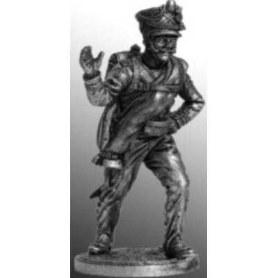 Бомбардир (4номер) армейской пешей артиллерии, Россия, 1809-14 гг.