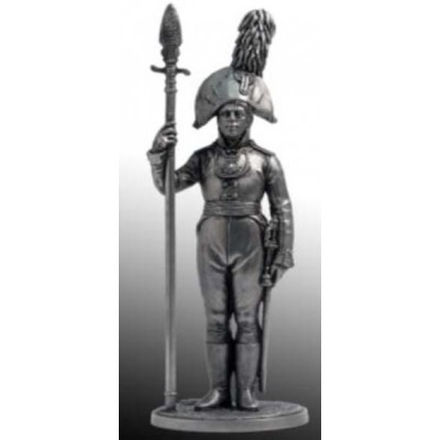 Обер-офицер Орловского мушкетерского полка. Россия, 1804-06 гг.