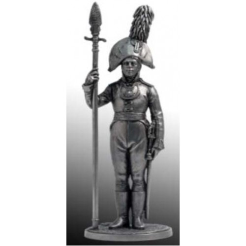 Обер-офицер Орловского мушкетерского полка. Россия, 1804-06 гг.