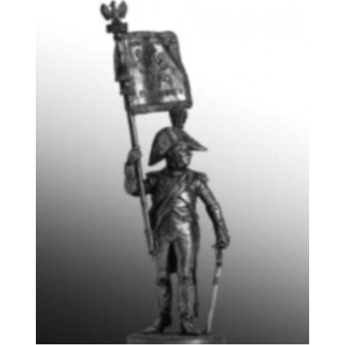 Офицер-орлоносец 6-го пехотного полка. Польша, 1810-14