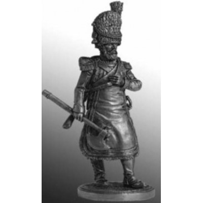 Сапер 2-го пехотного полка. Берг, 1807-12 гг.