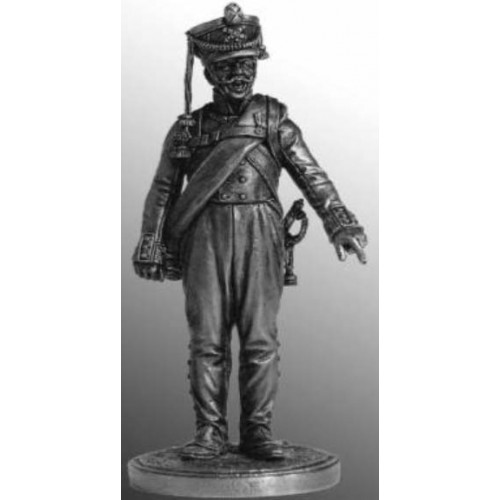 Фейерверкер армейской пешей артиллерии. Россия, 1809-14 гг.