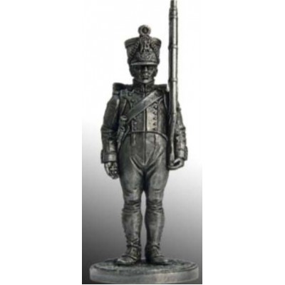 Фузилер 61-го линейного полка. Франция, 1812-14 гг.