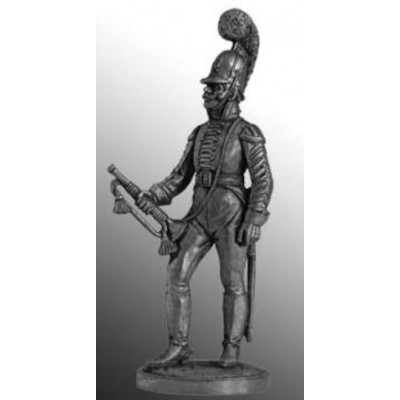 Штаб-трубач Московского драгунского полка. Россия, 1803-06 гг.