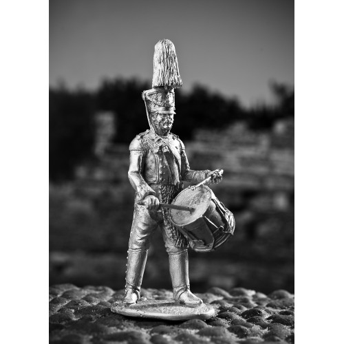 Барабанщик гренадерского взвода батальона Императорской милиции, 1806-1808 гг.