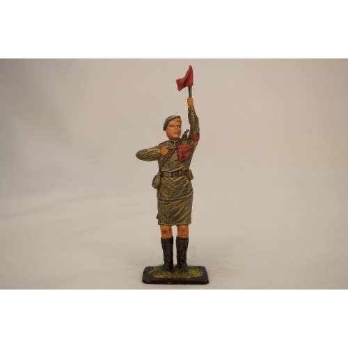 Регулировщица РККА 1943-45 г.