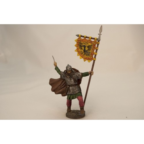 Викинг со знаменем, 10 в.