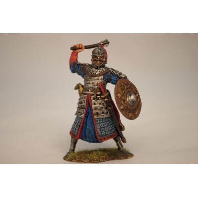 Тяжеловооруженный золотоордынский воин, 14 век.