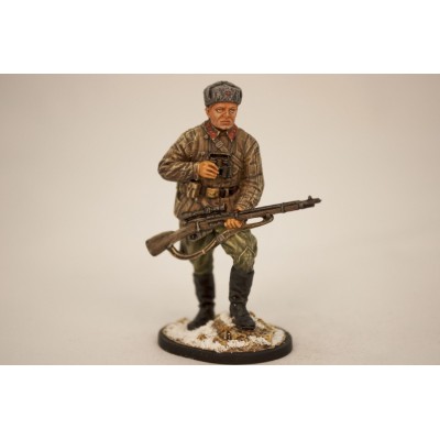 Снайпер 1047-го стрелкового полка Зайцев В., осень 1942 г. СССР