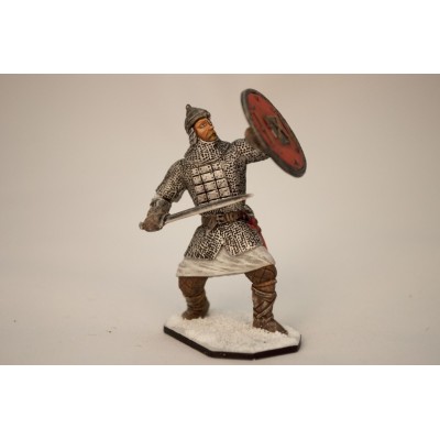 Воин из посадского ополчения 13-14 век.