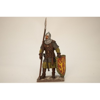 Русский пеший воин, 14-15 вв