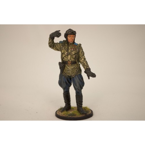 К-ир эск. 178-го гврд. ав. плк. капитан Кирилл Евстигнеев, 1945 г.. СССР