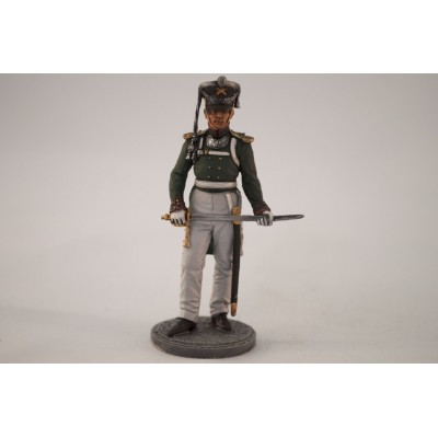 Обер-офицер армейской пешей артиллерии. Россия, 1809-14 гг.