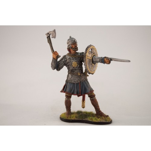 Русский богатырь с тарчем, 16-17в