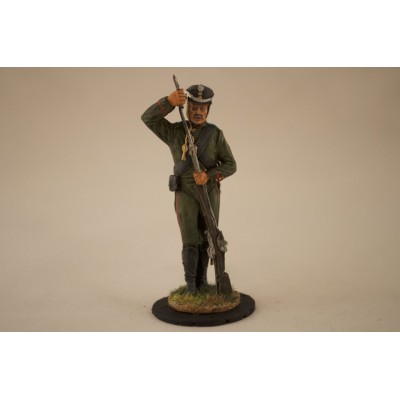 Унтер офицер 21 егерского полка, 1812 г.